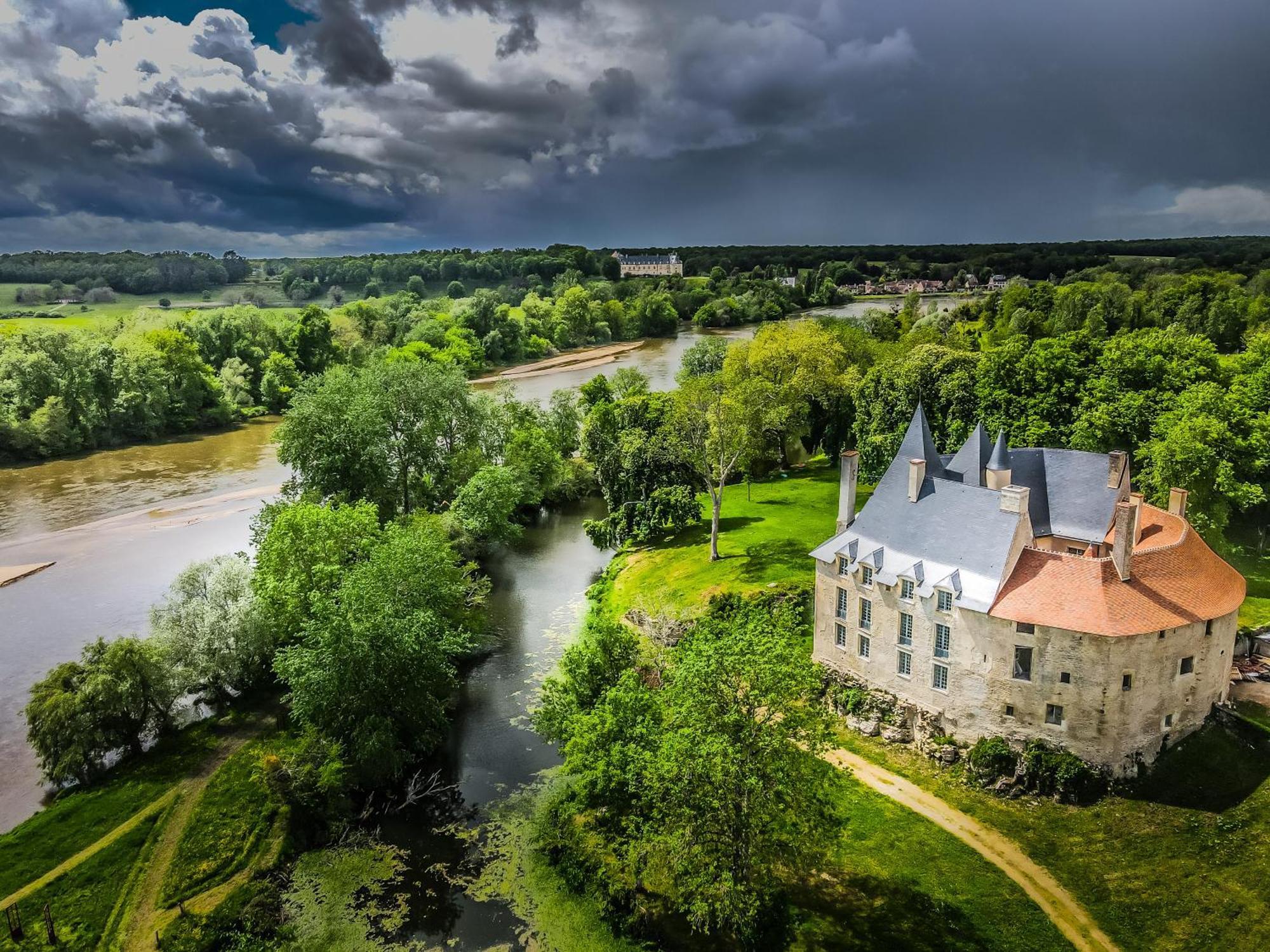 Chambre D'Hote, Chateau De Meauce Louise Et Marie Saincaize-Meauce Exterior photo